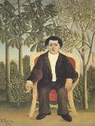 Henri Rousseau Landscape Portrait oil painting on canvas